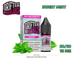 [110.85421] E-LIQUID DRIFTER SALT SWEET MINT  10MG 10ML