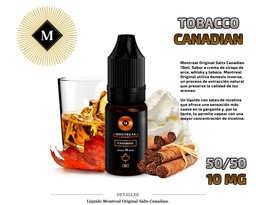 [110.86130] E-LIQUID MONTREAL SALT CANADIAN 10MG 10ML