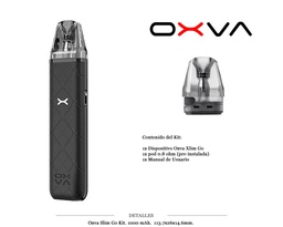 [111.07325] OXVA XLIM GO KIT BLACK 1000 MAH