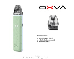 [111.07328] OXVA XLIM GO KIT LIGHT GREEN 1000 MAH