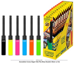 [200.963903] ENCD. CLIPPER COCINA TUBE PLUS BLISTER SHINY 12 UDS