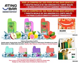 [00.01620] ATING BAR GRAFFITI + TARJETAS REGALO 30€