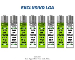 [200.8807] ENCD. CLIPPER AFICION VERDE 48 UDS
