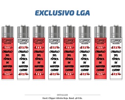 [200.8808] ENCD. CLIPPER AFICION ROJA 48 UDS