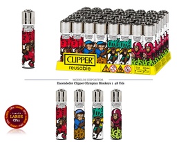 [200.87A683] ENCD. CLIPPER OLYMPIAN MONKEYS 1 48 UDS