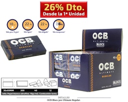 [115.10645] OCB BLOCS 300 70MM ULTIMATE 40 UDS