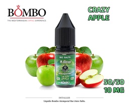 [110.86207] E-LIQUID BOMBO ATEMPORAL CRAZY APPLE 10MG 10ML