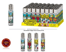 [200.87A668] ENCD. CLIPPER TAROT CARDS 48 UDS