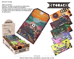 [121.04007] BOLSA TABACO TOBAC COLOR-2 14X7,5CM 10 UDS