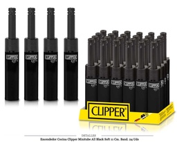 [200.964206] ENCD. CLIPPER COCINA MINITUBE SOFT BLACK 24 UDS