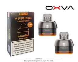 [111.25912] CARTUCHO OXVA VPRIME  0,4 OHM 2 UDS
