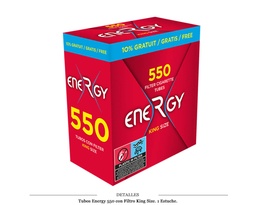 [113.520E] TUBOS ENERGY 550 1X500+50 MAXX 1 ESTUCHE