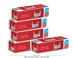 [113.220] TUBOS LOCAL 200 5X200 1 PACK