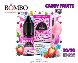 [110.85721] E-LIQUID BOMBO CANDY FRUITS ICE 10MG 10ML