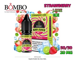 [110.85820] E-LIQUID BOMBO STRAWBERRY LIME ICE 20MG 10ML