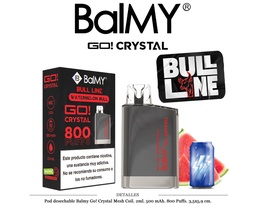 [111.95855] POD. DES. BALMY GO! CRYSTAL WATERMELON BULL LINE 15MG 2ML