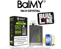 [111.95856] POD. DES. BALMY GO! CRYSTAL MELON BULL LINE 15MG 2ML