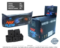 [124.75632] CARBON 4KG CROWN MAX FLOW MINI 26MM 24X10UDS