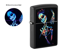 [ZV006.554] ZIPPO MD.218 UV SKELETON DESIGN