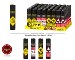 [200.87A661] ENCD. CLIPPER FUNNY SIGNS BW 48 UDS
