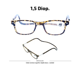 [100.42002] GAFAS LECTURA LAGOFREE RIGIDA CAREY 1.5 D. 1 UD