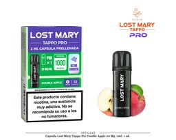 [111.83026] CAPSULA LOST MARY TAPPO PRO DOUBLE APPLE 1 UD 20MG 2ML