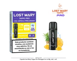 [111.83029] CAPSULA LOST MARY TAPPO PRO PINEAPPLE ICE 1 UD 20MG 2ML