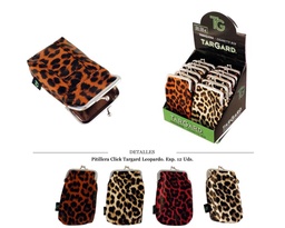 [127.203] PITILLERA CLICK TAR-GARD LEOPARDO 9X15X3CM 12 UDS