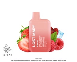 [111.95343] POD DES. LOST MARY BM600 STRAWBERRY RASP. CHERRY ICE 20MG 2ML