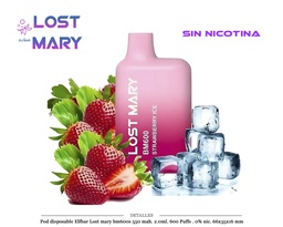 [111.95290] POD DES. LOST MARY BM600 STRAWBERRY ICE 0MG 2ML