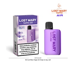 [111.82903] KIT LOST MARY TAPPO GRAPE 20MG 2ML