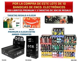 [00.01149] LOTE 10 BAND. ENCD. ANGEL ELECTRONICO + PREMIUM + TARJ. REGALOS