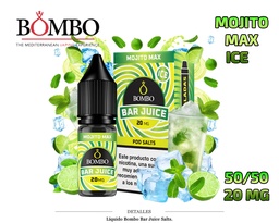 [110.85826] E-LIQUID BOMBO MOJITO MAX ICE 20MG 10ML