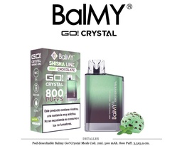 [111.95824-A] POD. DES. BALMY GO! CRYSTAL MINT CHOCOLATE SHISHA LINE  20MG 2ML