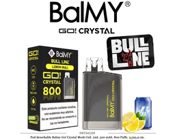 [111.95857] POD. DES. BALMY GO! CRYSTAL LEMON BULL LINE 15MG 2ML