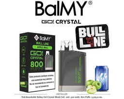 [111.95858] POD. DES. BALMY GO! CRYSTAL APPLE BULL LINE 15MG 2ML