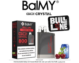 [111.95859] POD. DES. BALMY GO! CRYSTAL CHERRY BULL LINE 15MG 2ML