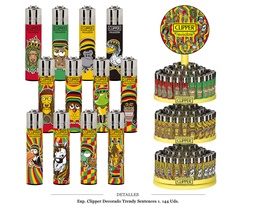 [200.8054] EXP. CLIPPER DECO RASTA ANIMALS 1 144 UDS