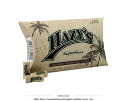 [113.00522] FILTRO HAZY'S COCONUT CHARCOAL 8MM F50 1UD