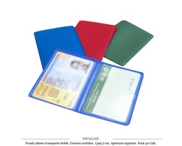 [100.100] FUNDA BONOBUS DOBLE 50 UDS