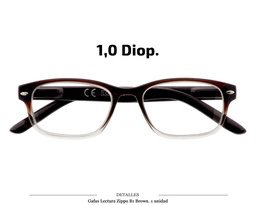 [100.52012] GAFAS LECTURA ZIPPO B1 BRO 1,0 DIOP 1 UD