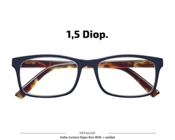 [100.52309] GAFAS LECTURA ZIPPO B20 BDE 1,5 DIOP 1 UD