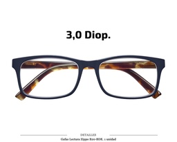 [100.53609] GAFAS LECTURA ZIPPO B20 BDE 3,0 DIOP 1 UD