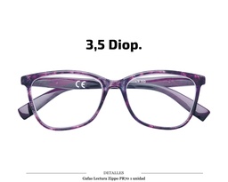 [100.53814] GAFAS LECTURA ZIPPO PR70 3,5 DIOP 1 UD