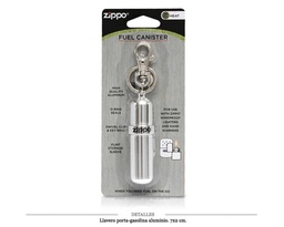 [100.585] LLAVERO ZIPPO PORTA GASOLINA
