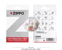[100.595] ALGODON ZIPPO B/1 U