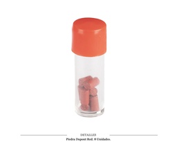[100.627] PIEDRA DUPONT RED 8 UDS