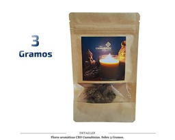 [110.402] FLORES AROMATICAS CBD CANNABISIAN 3G