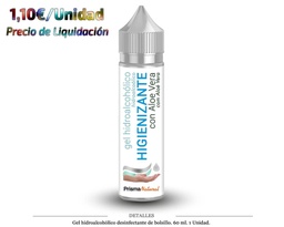 [110.50301] GEL HIDROALCOHOLICO DESINFECTANTE DE MANOS 60ML 