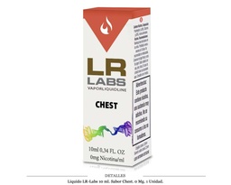 [110.709] E-LIQUID E-CIG LR-LABS CHEST 0MG 1 UD